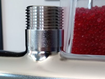 collettore elettrolucidato part. filetto