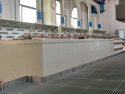 nuove vasche elettrolucidatura impianto manuale